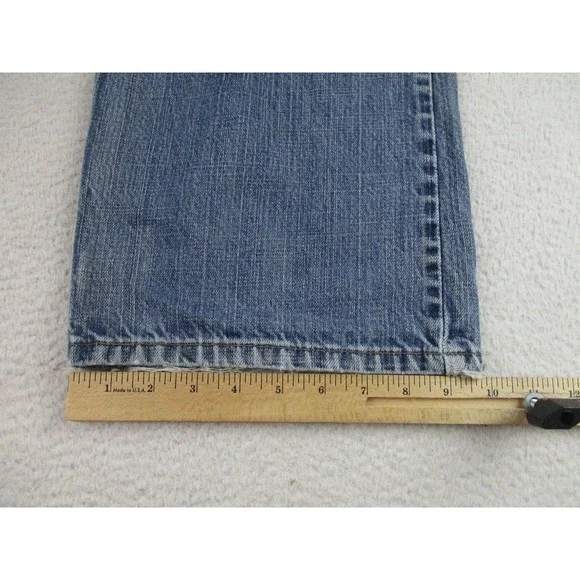 Vintage Levis SilverTab Jeans Mens‎ 38x29 Blue Bootcut Distressed Denim 90s Y2K